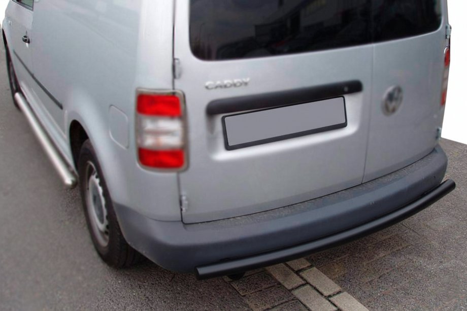 Volkswagen Caddy 2010-2015 Bara spate Black (2 buc, otel inoxidabil) Foto 2