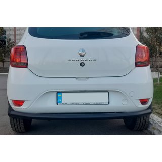 Bara Spate AK002 Neagra (Otel Inoxidabil) Renault Sandero 2013-2022 foto 1