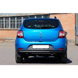 Bara Spate AK002 Neagra (Otel Inoxidabil) Dacia Sandero 2013-2020 foto 4