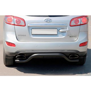 Bara Spate AK007-2 Negru (Otel Inoxidabil) Hyundai Santa Fe 2 2006-2012