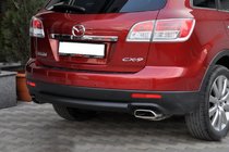 Mazda CX-9 2007-2016 Bara Spate AK002 Negru (Otel Inoxidabil) foto 1