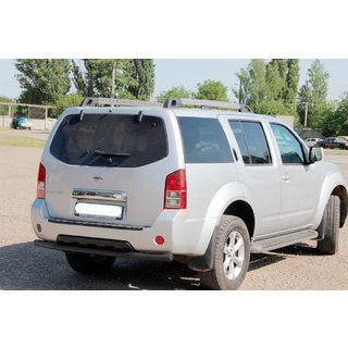 Bara Spate AK002 Neagra (Otel Inoxidabil) Nissan Pathfinder R51 2005-2014 foto 1