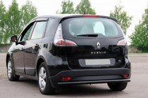 Renault Scenic/Grand 2009-2016 Bara Spate AK002 Neagra (Otel Inoxidabil) foto 3