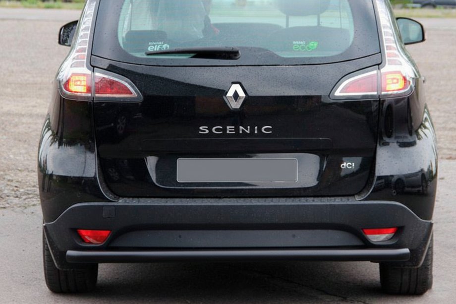 Renault Scenic/Grand 2009-2016 Bara Spate AK002 Neagra (Otel Inoxidabil) Image