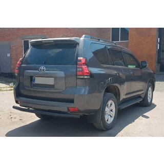 Bara Spate AK002 Neagra (Otel Inoxidabil) Toyota Land Cruiser Prado 150 2009-2023 foto 1