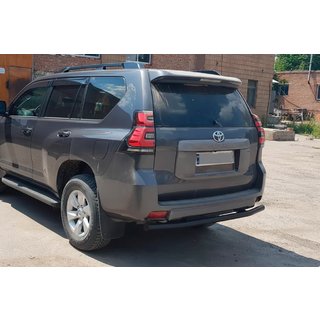 Bara Spate AK002 Neagra (Otel Inoxidabil) Toyota Land Cruiser Prado 150 2009-2023 foto 2