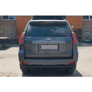 Bara Spate AK002 Neagra (Otel Inoxidabil) Toyota Land Cruiser Prado 150 2009-2023 foto 3