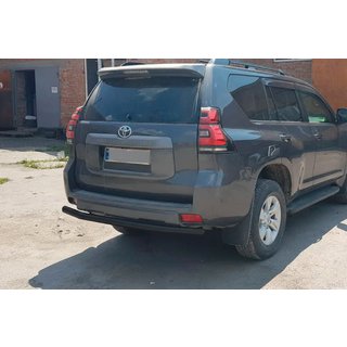 Bara Spate AK002 Neagra (Otel Inoxidabil) Toyota Land Cruiser Prado 150 2009-2023 foto 4