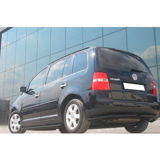 Colturi spate AK003 Negru (2 buc, inox) Volkswagen Touran 2003-2010 foto 2