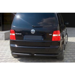 Colturi spate AK003 Negru (2 buc, inox) Volkswagen Touran 2003-2010 foto 1