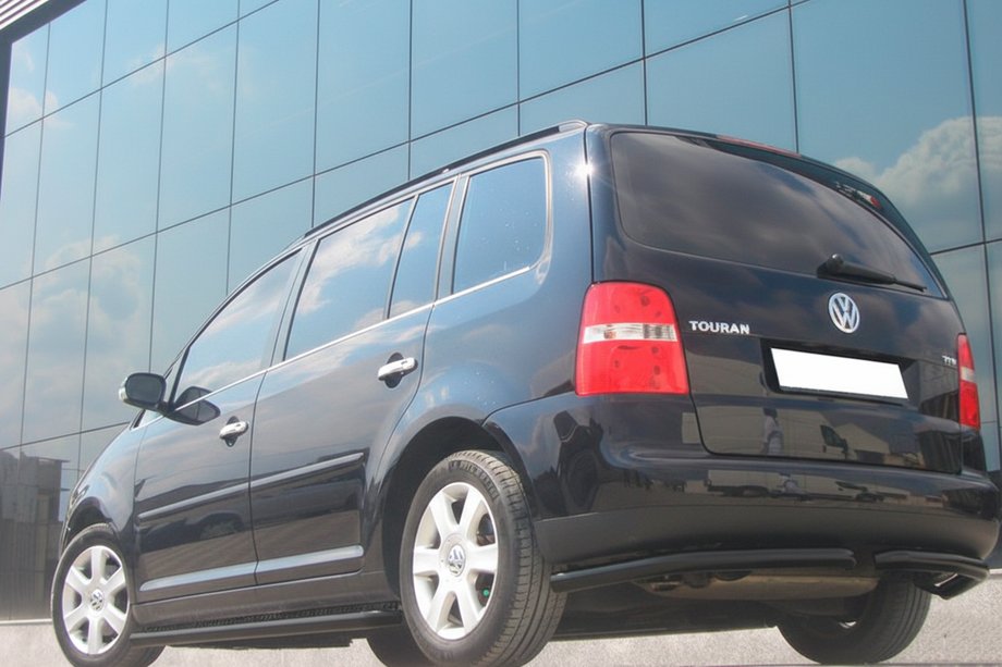 Volkswagen Touran 2003-2010 Colturi spate AK003 Negru (2 buc, inox) Foto 2