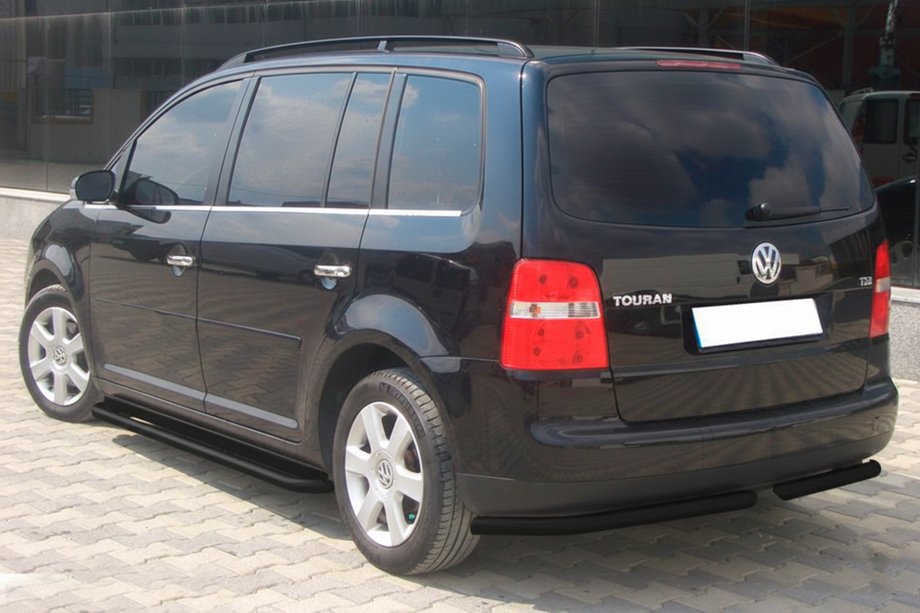 Volkswagen Touran 2003-2010 Colturi spate AK003 Negru (2 buc, inox) Foto 3