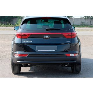 Protectie Spate AK002 Negru (Otel Inoxidabil) Kia Sportage 2015-2021 foto 2