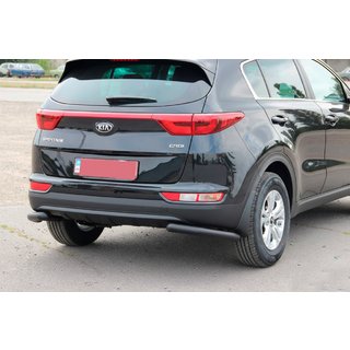 Protectie colt spate AK003 Negru (Otel inoxidabil) Kia Sportage 2015-2021 foto 2