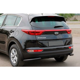 Protectie colt spate AK003 Negru (Otel inoxidabil) Kia Sportage 2015-2021 foto 1