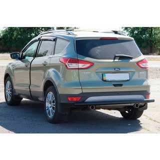 Bara Spate AK002 Neagra (Otel Inoxidabil) Ford Kuga/Escape 2013-2019 foto 2