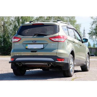 Bara Spate AK002 Neagra (Otel Inoxidabil) Ford Kuga/Escape 2013-2019 foto 3