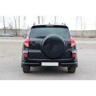Colturi spate AK003 Negru (2 buc, inox) Toyota Rav 4 2006-2013 foto 2