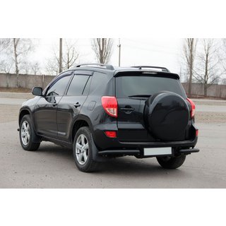 Colturi spate AK003 Negru (2 buc, inox) Toyota Rav 4 2006-2013 foto 3