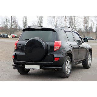 Colturi spate AK003 Negru (2 buc, inox) Toyota Rav 4 2006-2013 foto 4