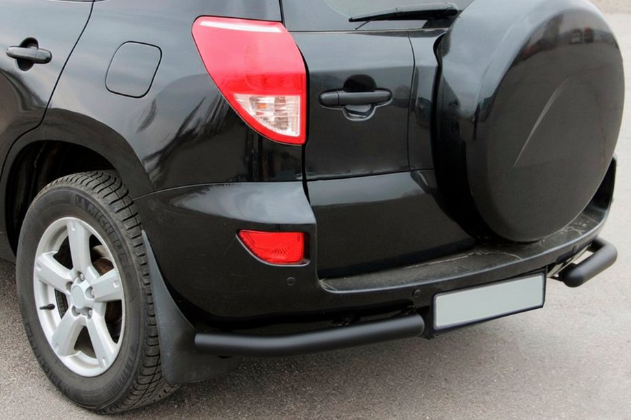 Toyota Rav 4 2006-2013 Colturi spate AK003 Negru (2 buc, inox) Foto 1