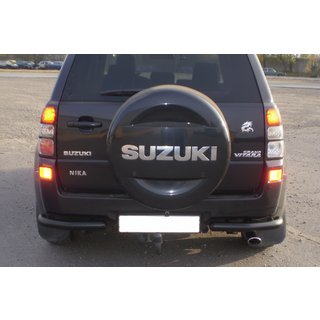 Protectie Spate AK003 Negru (Otel Inoxidabil) Suzuki Grand Vitara 2005-2017 foto 1