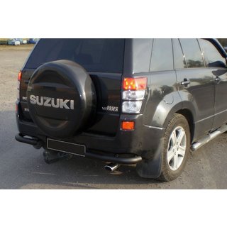 Protectie Spate AK003 Negru (Otel Inoxidabil) Suzuki Grand Vitara 2005-2017 foto 2