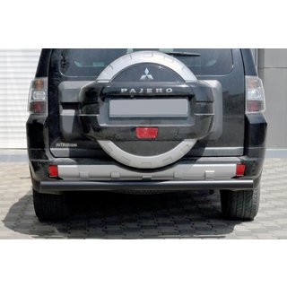 Bara Spate AK002 Negru (Otel Inoxidabil) Mitsubishi Pajero Wagon III 1999-2006 foto 1
