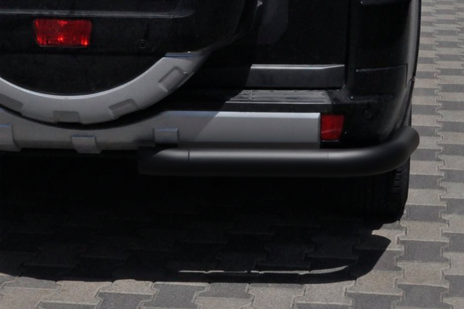 Mitsubishi Pajero Wagon III 1999-2006 Bara Spate AK003 Negru (Otel Inoxidabil) Foto 2