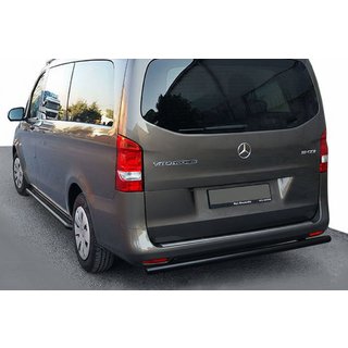 Protectie Spate AK002 Negru (Otel Inoxidabil) Mercedes Vito/V-class W447 2014- foto 1