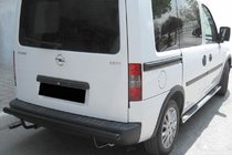Opel Combo 2002–2012 Bara Spate AK002 Negru (Otel Inoxidabil) foto 1