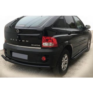 Protectie Spate AK002 Negru (Otel Inoxidabil) SsangYong Action 2005-2018