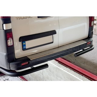Colturi spate Black (2 buc, inox) Nissan NV300/Primastar 2016- foto 1