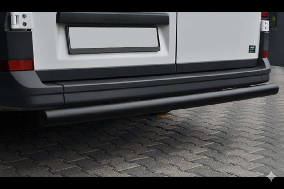 Volkswagen Crafter 2016- Protectie Spate AK002 Negru (Otel Inoxidabil) Foto 1