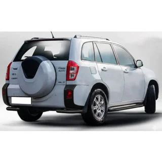 Colturi spate AK003 Negru (2 buc, inox) Chery Tiggo 3 2005- foto 1