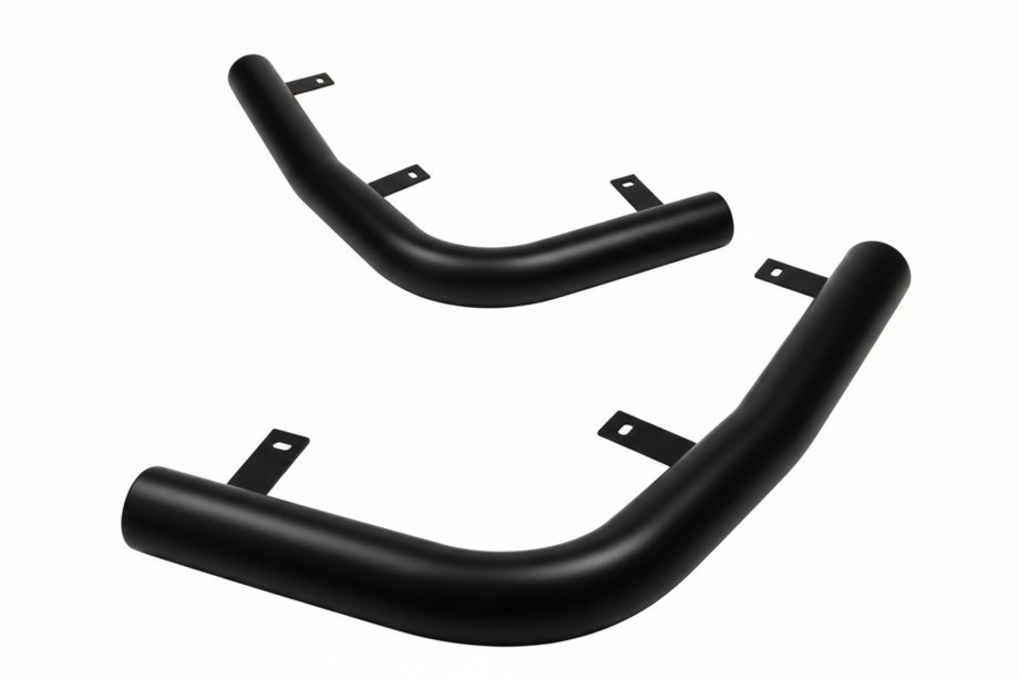 Ford Transit 2000–2014 Colturi spate AK003 Negru (2 buc, inox) Foto 1