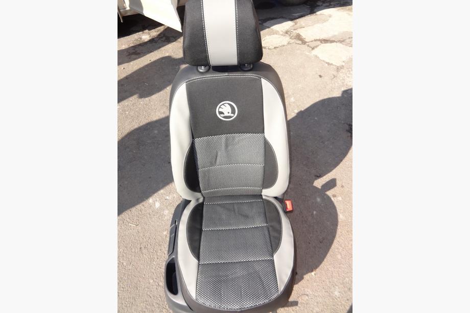 Skoda Octavia II A5 2006-2010 Huse Auto (Piele Ecologica↗Textil, Premium) Foto 22