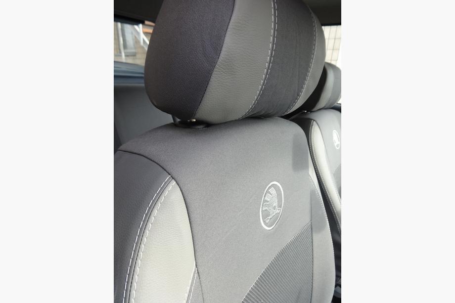 Skoda Octavia II A5 2010-2013 Huse Auto (Piele Ecologica↗Textil, Premium) Foto 28