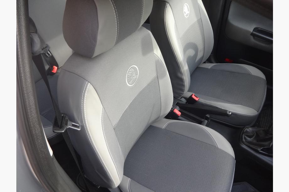 Skoda Octavia II A5 2010-2013 Huse Auto (Piele Ecologica↗Textil, Premium) Foto 30