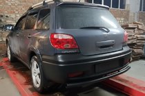 Mitsubishi Outlander 2001-2006 Bara spate AK002/2 Negru (Otel inoxidabil) foto 3