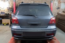Mitsubishi Outlander 2001-2006 Bara spate AK002/2 Negru (Otel inoxidabil) foto 2