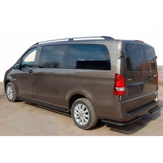 Protectie Colt Spate AK003 Negru (Otel Inoxidabil) Mercedes Vito/V-class W447 2014- foto 1