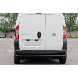Protectie Spate Black (Otel Inoxidabil) Fiat Fiorino/Qubo 2008-2024 foto 3