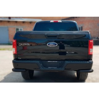 Colturi spate AK003 Negru (2 buc, inox) Ford F-150 2014-2021 foto 1