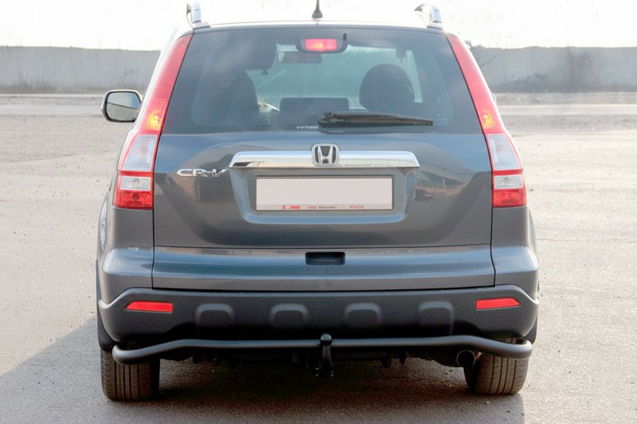 Honda CRV 2007-2011 Bara Spate AK008 Negru (Otel Inoxidabil) Image
