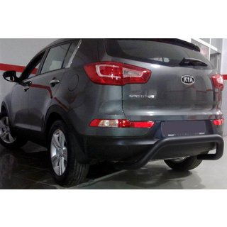 Bara Spate AK007 Negru (Otel Inoxidabil) Kia Sportage 2010-2015 foto 1