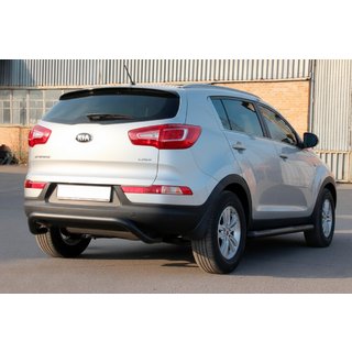 Bara Spate AK007 Negru (Otel Inoxidabil) Kia Sportage 2010-2015 foto 3