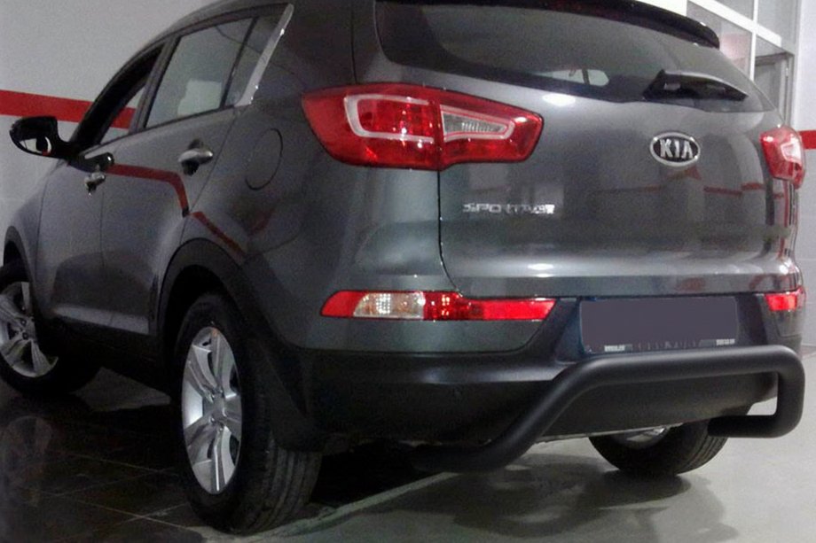 Kia Sportage 2010-2015 Bara Spate AK007 Negru (Otel Inoxidabil) Foto 1