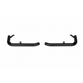 Coltare spate simple Black (2 buc, inox) Mitsubishi Pajero Sport 1996-2007