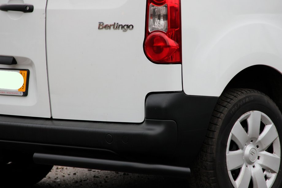 Peugeot Partner Tepee 2008-2018 Bare Colt Spate AK-003 Negru (Otel Inoxidabil) Foto 2